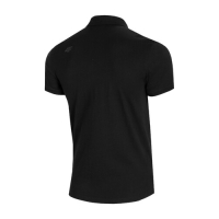 Zdjęcie produktu Koszulka Polo męska 4f czarna Bawełna